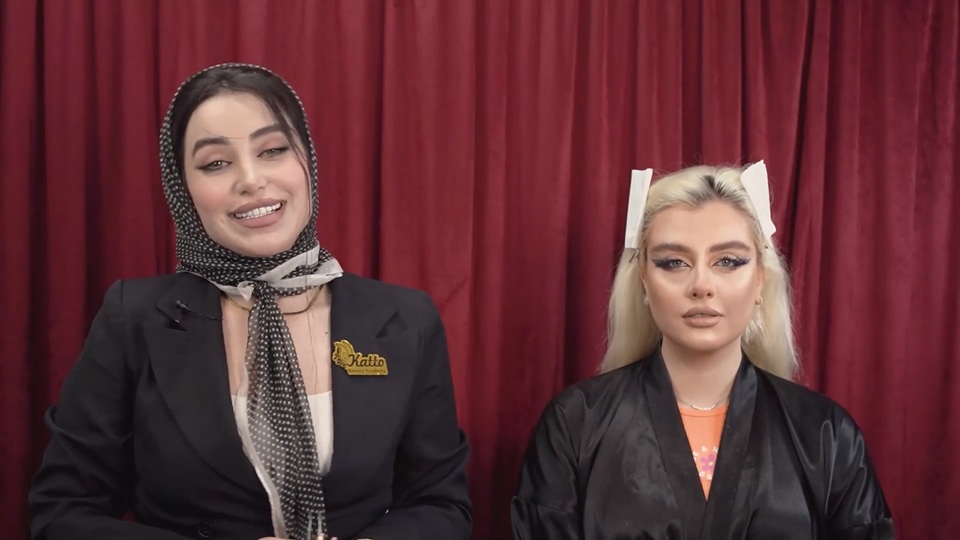 آموزش رایگان میکاپ روسی، با میکاپ آرتیست مادام کاترین سبک چهارم قسمت دوم