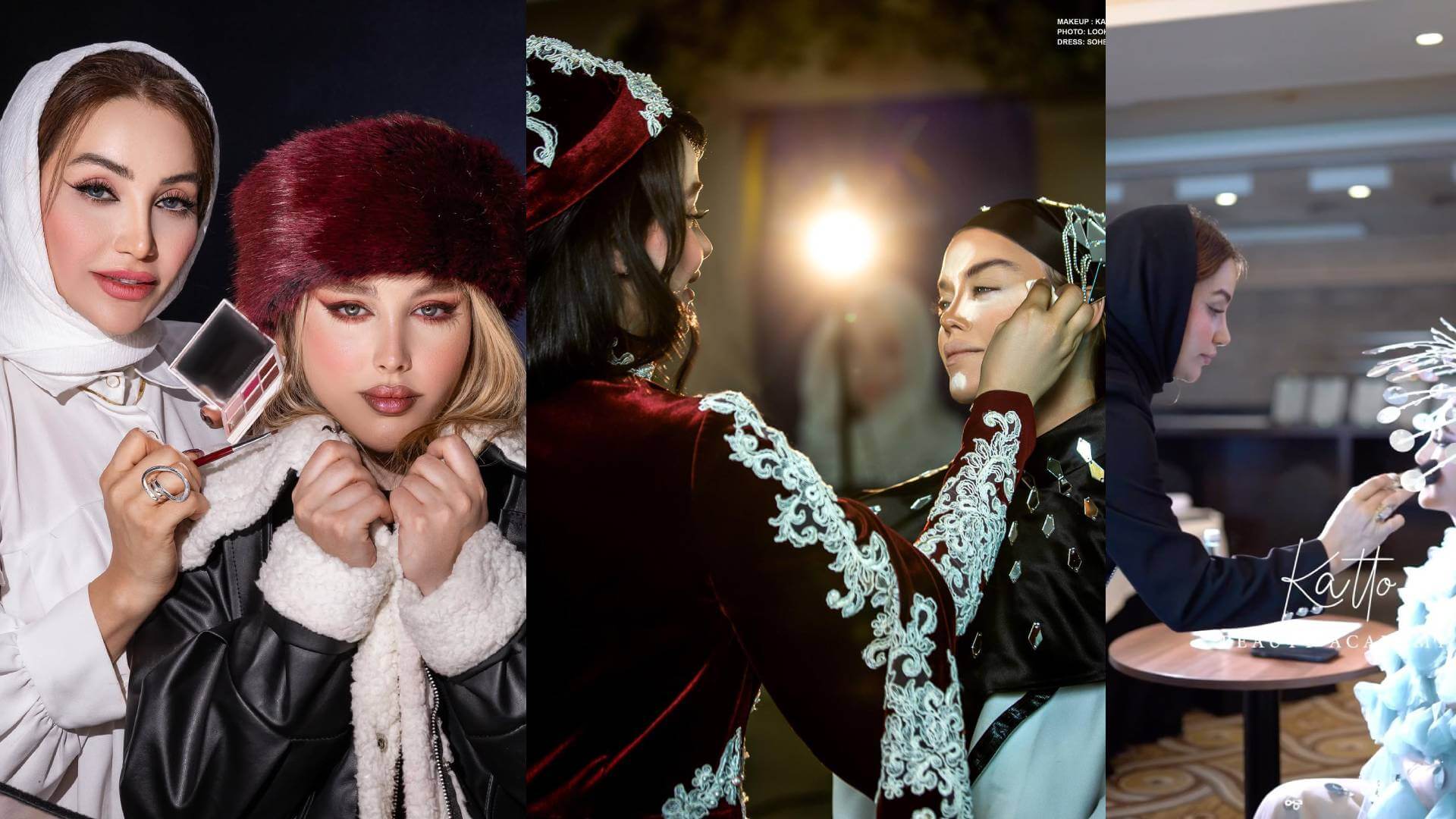 آموزش میکاپ با مادام کاترین، دریافت مدرک بین‌المللی